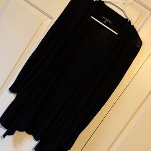 Elie Mc Carthy Black Women's open Cardigan